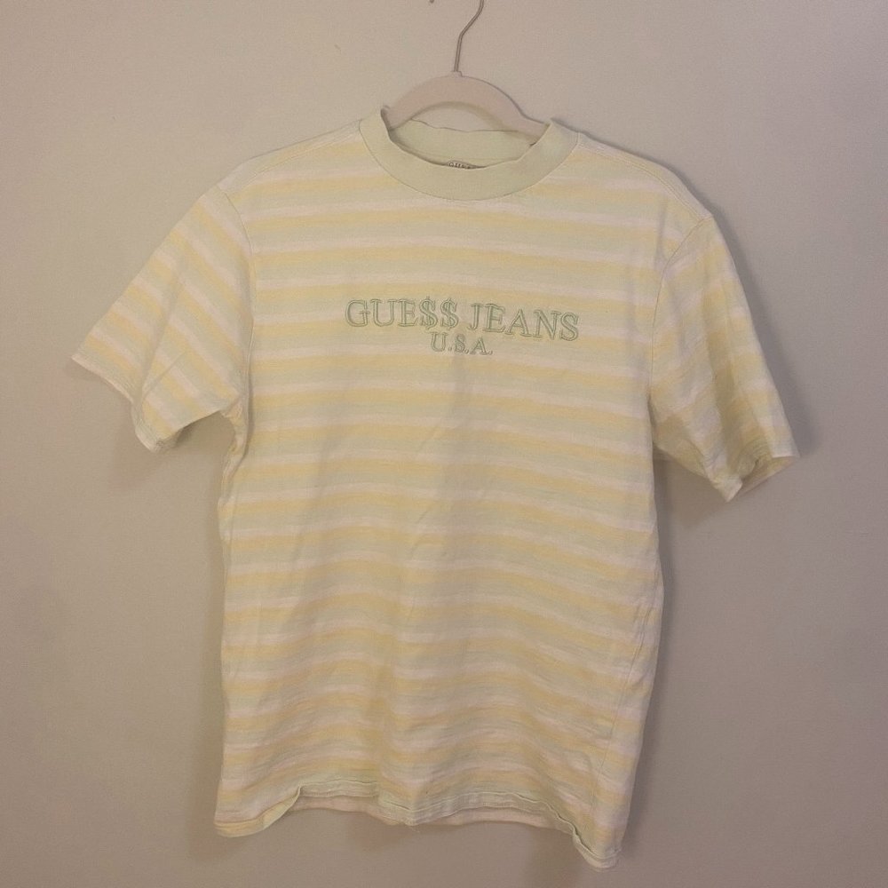 ASAP Rocky x Guess Jeans lime green T-Shirt size S